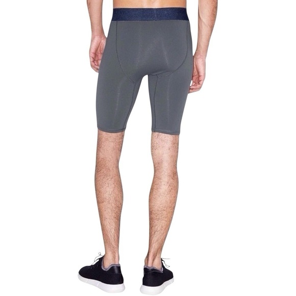 American Apparel Men’s Forward Compact Short Asphalt/Black Size-L NWT - Picture 3 of 8